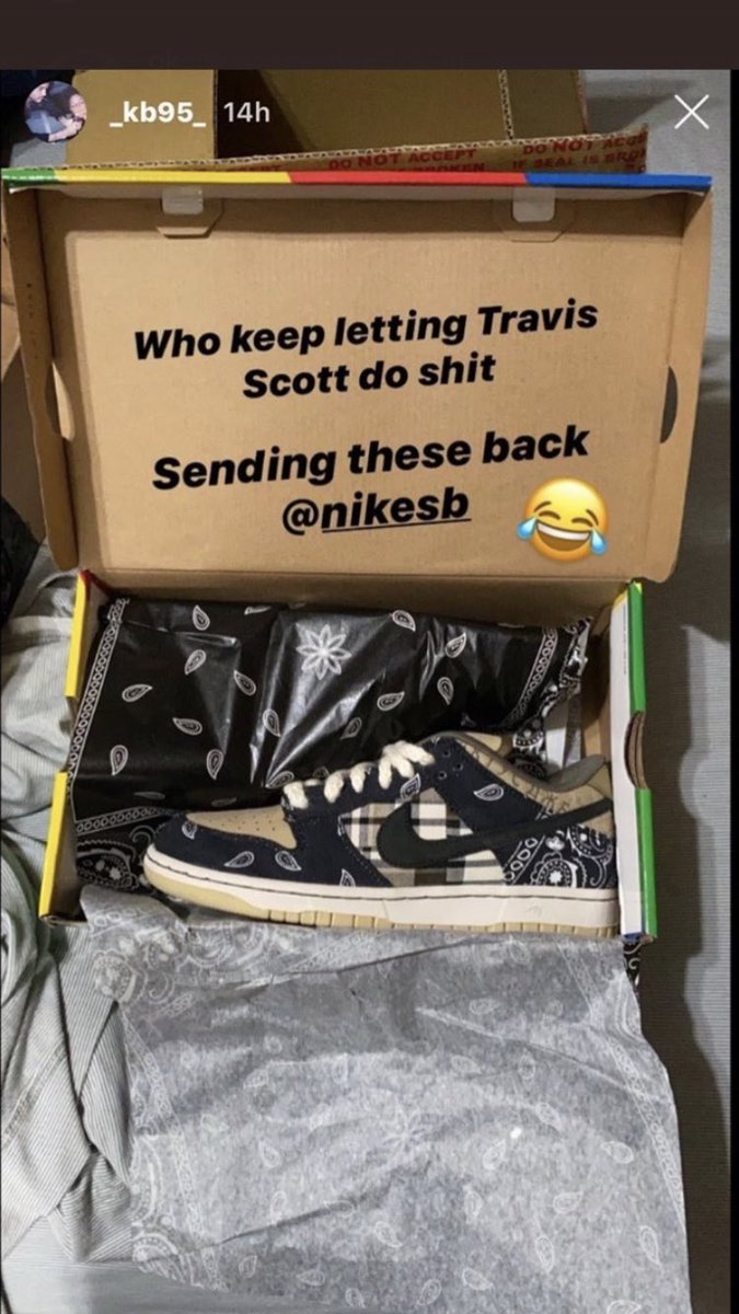 travis scott dunks are ass 