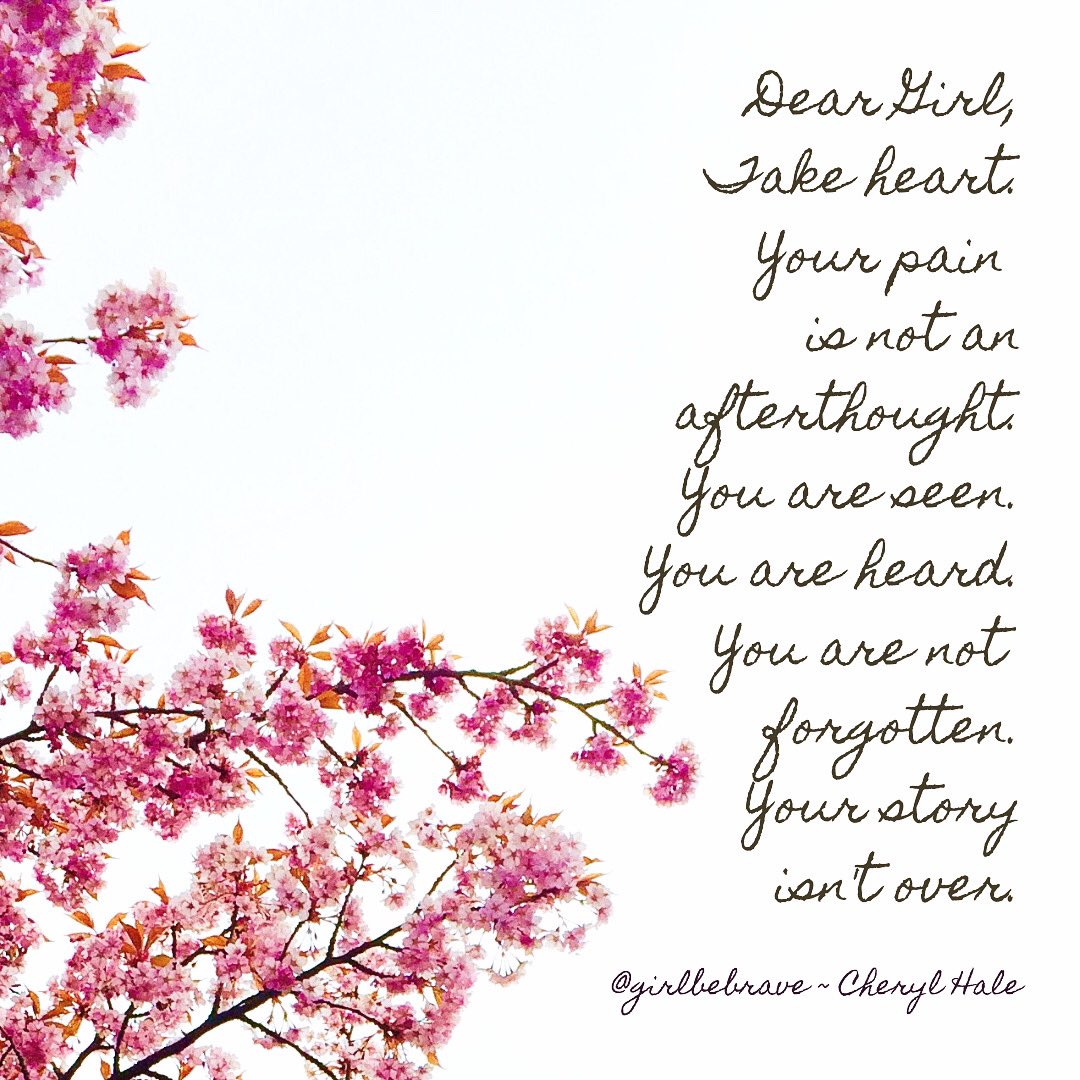 Girl_Be_Brave's tweet photo. You are not an afterthought #girlbebrave https://t.co/CorTR5olDI