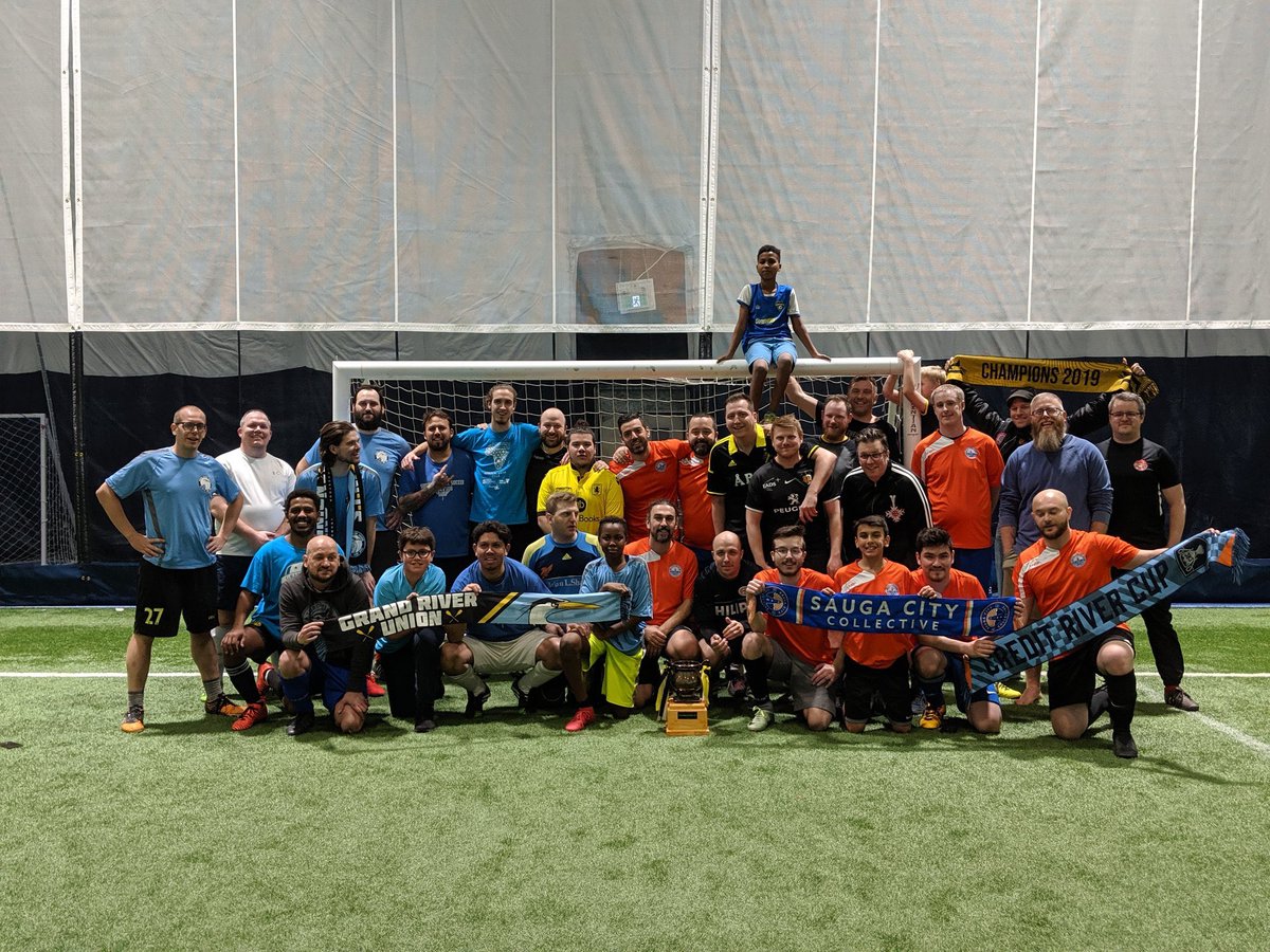 SaugaSG's tweet photo. Great times with great people for a great cause. Together with @grusupport and @BartonBattalion, we’ve raised $400!

If you can, please donate as well: https://t.co/2ygmssqX7F

A special thanks to Stadium Sports Leagues in Mississauga for accommodating us!

#CanPL #CPL https://t.co/E3okRjrB1V