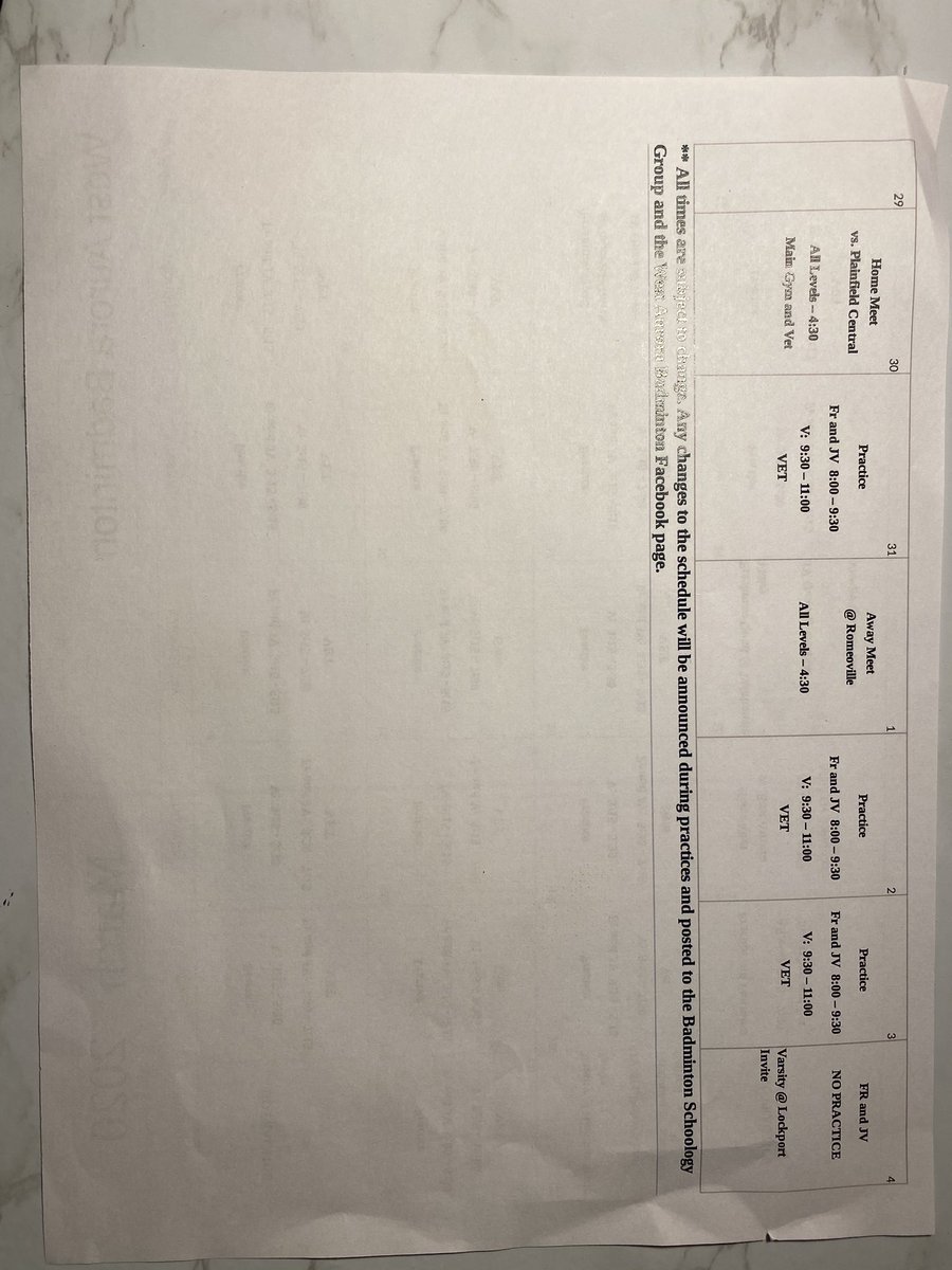 West Aurora Badminton tweet media
