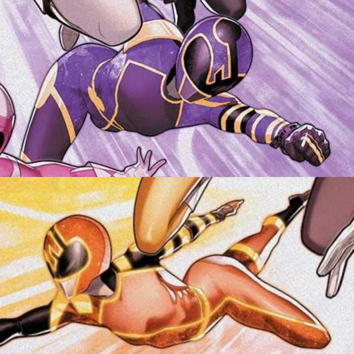 ListenAnyway's tweet photo. Girl power is back! Ellarien, Purple Solar Ranger.
Remi, Orange Solar Ranger.
*
#mightymorphinpowerrangers #boomcomics #MMPR #ShatteredGrid #PowerRangers @boom_studios #beyondthegrid  #solarranger #solarrangers  #ellarien #remi #orangeranger #orangesolarranger #purplesolarranger https://t.co/fjuveF4Svd