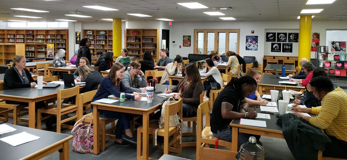 VanessaKosar's tweet photo. Instructional Assistant & Case Manager PLC. Making collaborative commitments to support their students. Thank you for hosting @DobieJH #SCUCSped @CorbettJH #seedplanting https://t.co/ZUMZns7n6o