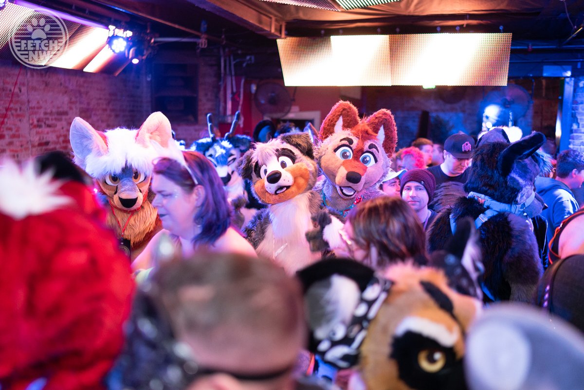 The fluffiest of dance crowds at <a href="/FetchNW/">FetchNW</a>
