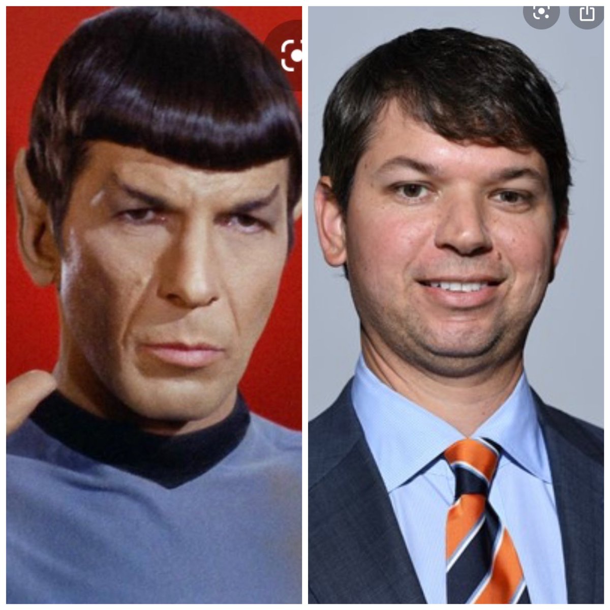 raechellynnes's tweet image. low key Madison’s dad looks like Spock 🚫🧢