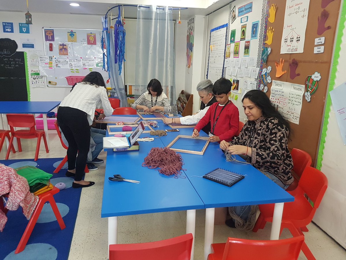 Community Textile weaving session
Sustainable weaves
<a href="/TBS_Delhi/">TBS Delhi</a> #TbsEnrichment