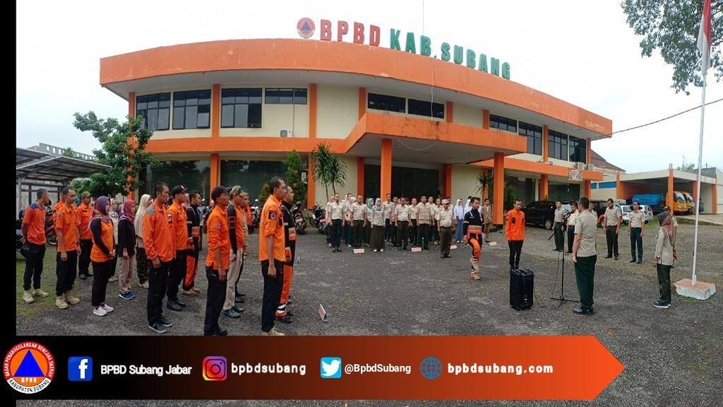 BpbdSubang's tweet photo. Apel pagi dan serah terima piket. Selasa, 18 Februari 2020 https://t.co/m1A4eJMrtu