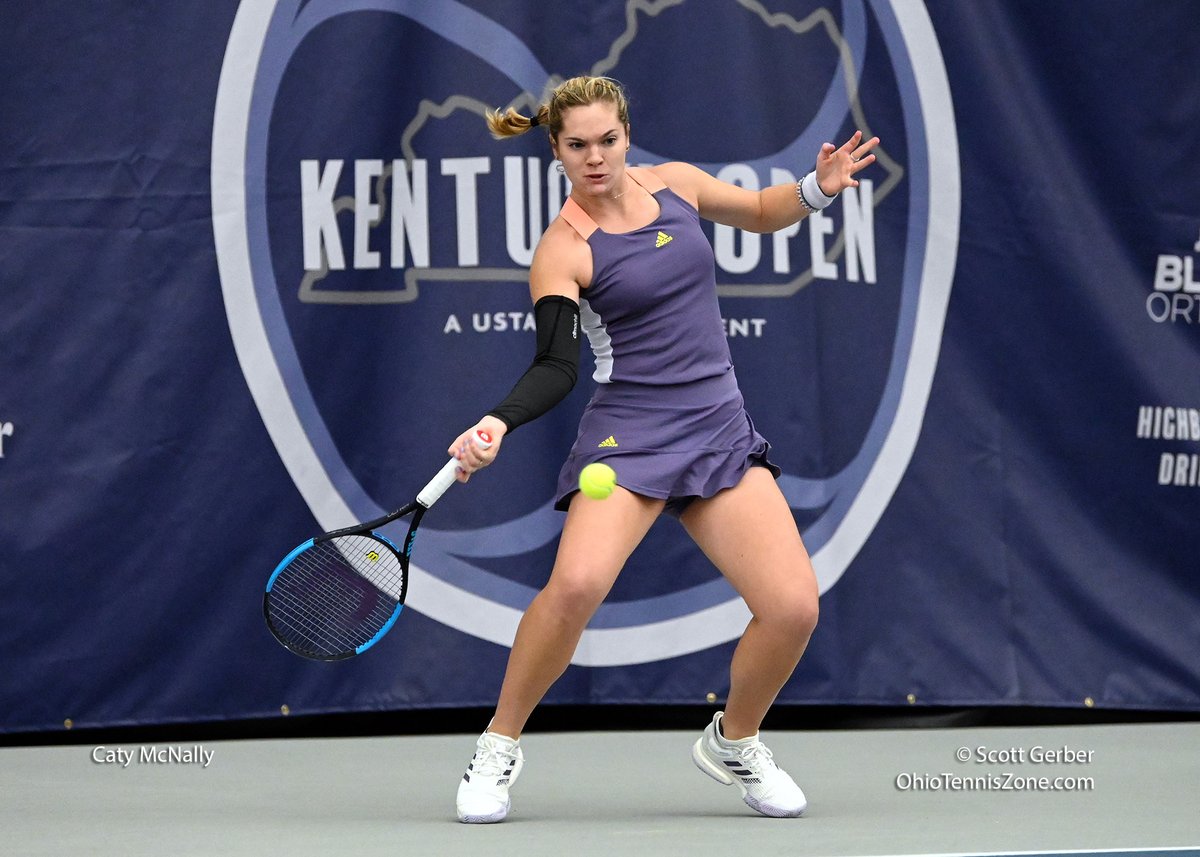 OhioTennisZone's tweet photo. Other photos from last week's $100K #KentuckyOpen.. Caty McNally in her matches against Marcela Zacarias and Francoise Abanda. @ITF_Tennis @TopSeedTennisKY @Zootennis @Tennis @CincyTennis https://t.co/enD4Lpx2Qu