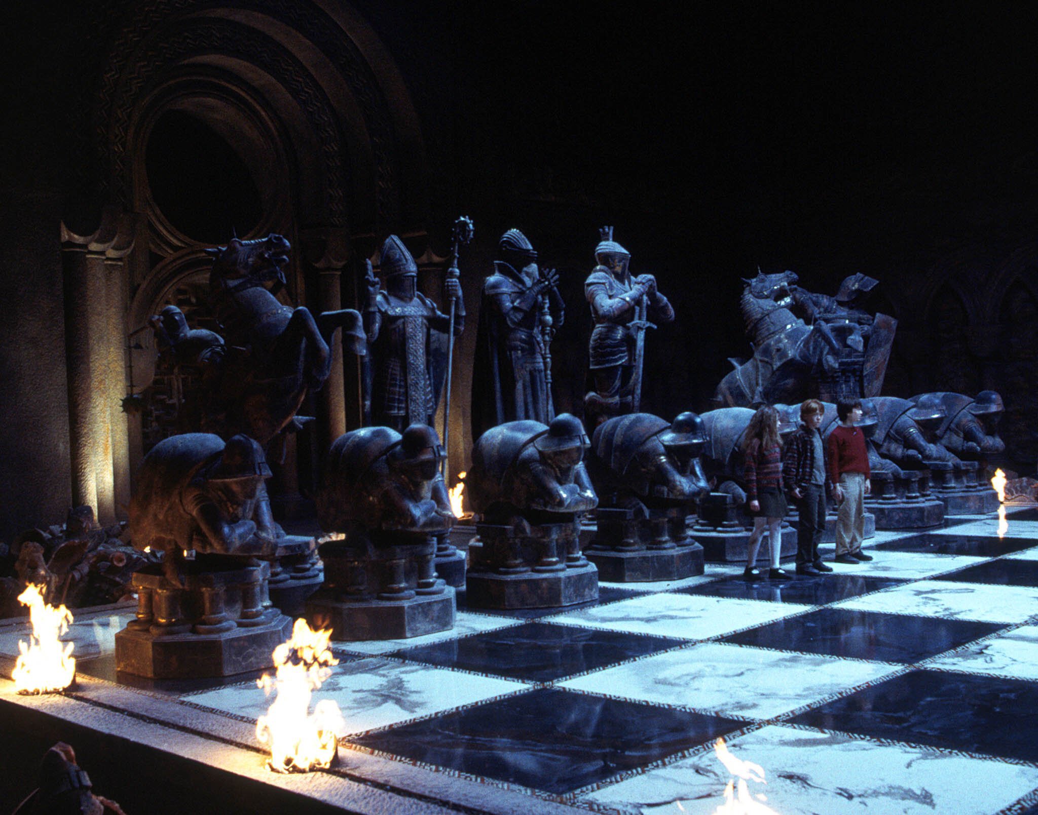 The Actual Chess Endgame in the Harry Potter and the Sorcerer's Stone Movie  - The-Leaky-Cauldron.org