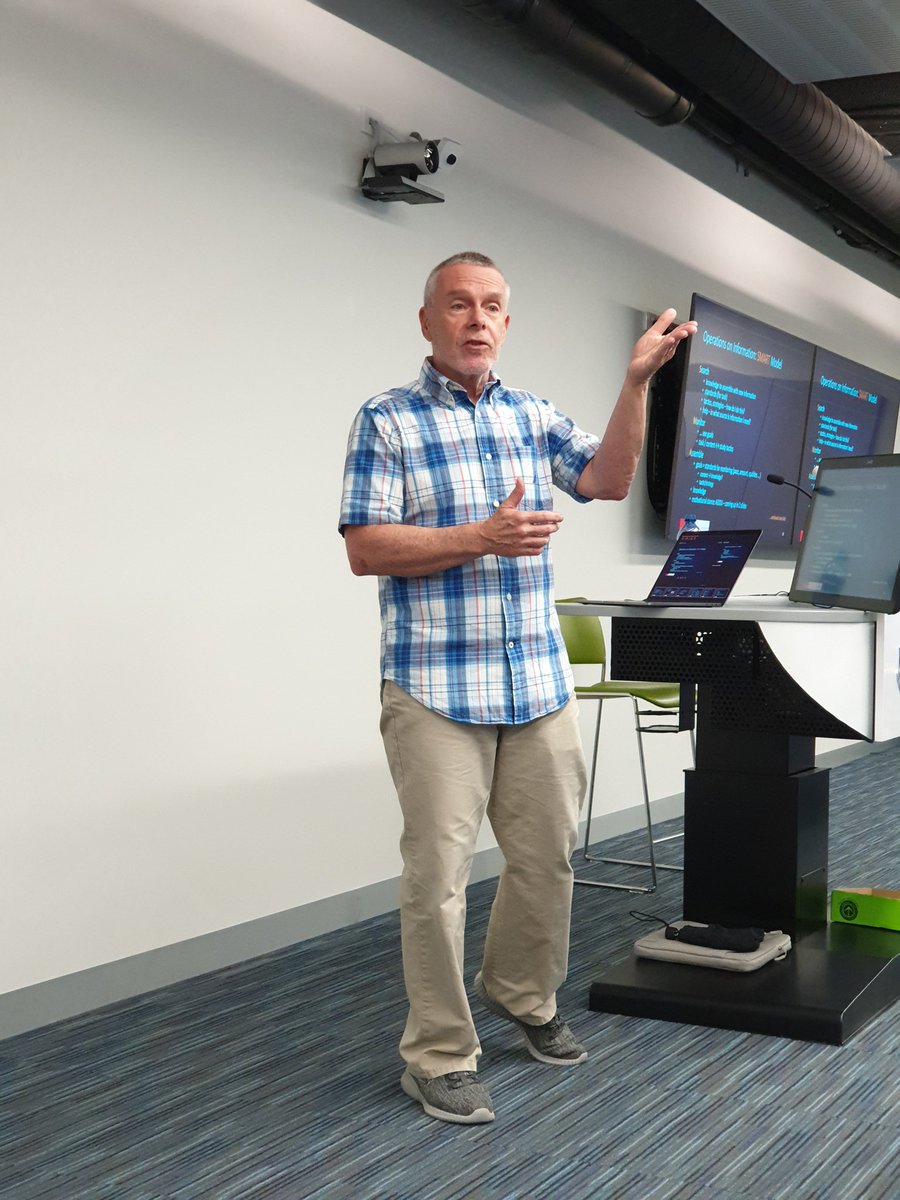 dgasevic's tweet photo. So great to have Phil Winne with us @MonashUni to talk about directions for engineering serviceable #LearningAnalytics @MonashInfotech https://t.co/35DzttVIj0
