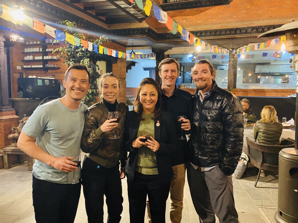 #Heroes of the International Ice Skating. All  admitted that Ice skating in #Gokyo was the most adventurous thing they had done till now. The event will definitely put Nepal in the map of #icehockey #figureskating and promote the possibilities of #wintersports.  <a href="/VNY2020official/">Visit Nepal Year 2020 Official</a>