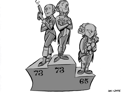 TammiMinoski's tweet photo. #OTD 1801: VP Jefferson of the #DemocraticRepublicans defeated incumbent Pres. Adams of the #Federalists. Party candidates Jefferson and Burr received an equal number of votes. The election was decided by the HR and Jefferson was reluctantly chosen.  
https://t.co/yBNgSexDnm https://t.co/I0jaJ8hPnb