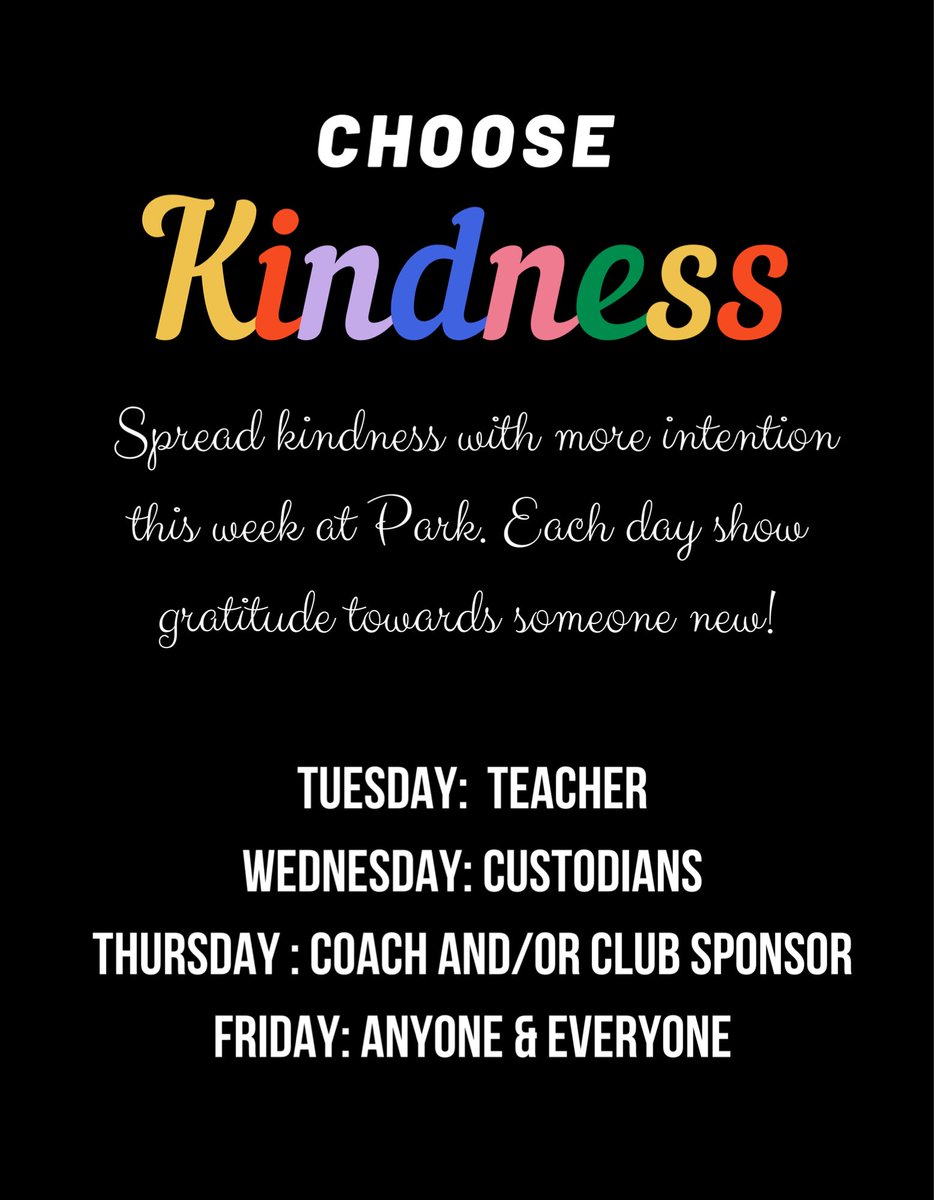 CyParkHOLA's tweet photo. Kindness, it costs nothing, but means everything❤️ https://t.co/mr9rJXtjBM