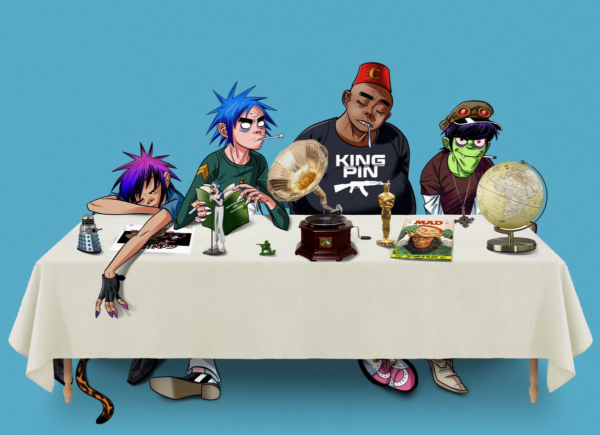 Table Manners #gorillaz #phase6.