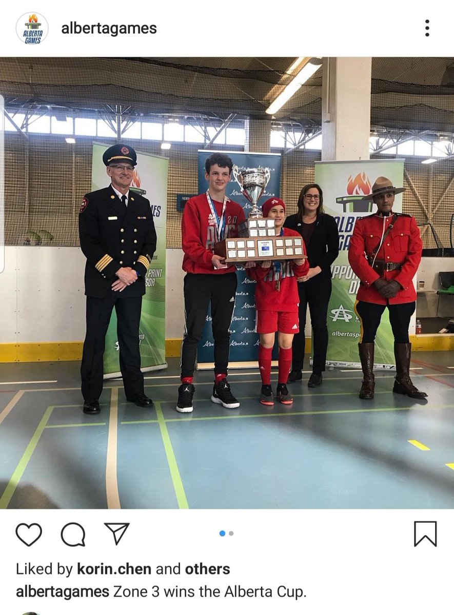 LisaLongball's tweet photo. Special thanksto the #Airdrie boys from @onthebenchcrew @JacobArdown @OllyPostanin for handing out Gold 🥇 Silver 🥈 & Bronze 🥉 medals at the #AlbertaWinterGames! The boys were thrilled! So kind of you! Our boys also contributed to #Zone3 from Calgary winning the #AlbertaCup!🤠 https://t.co/a64gWD84S0