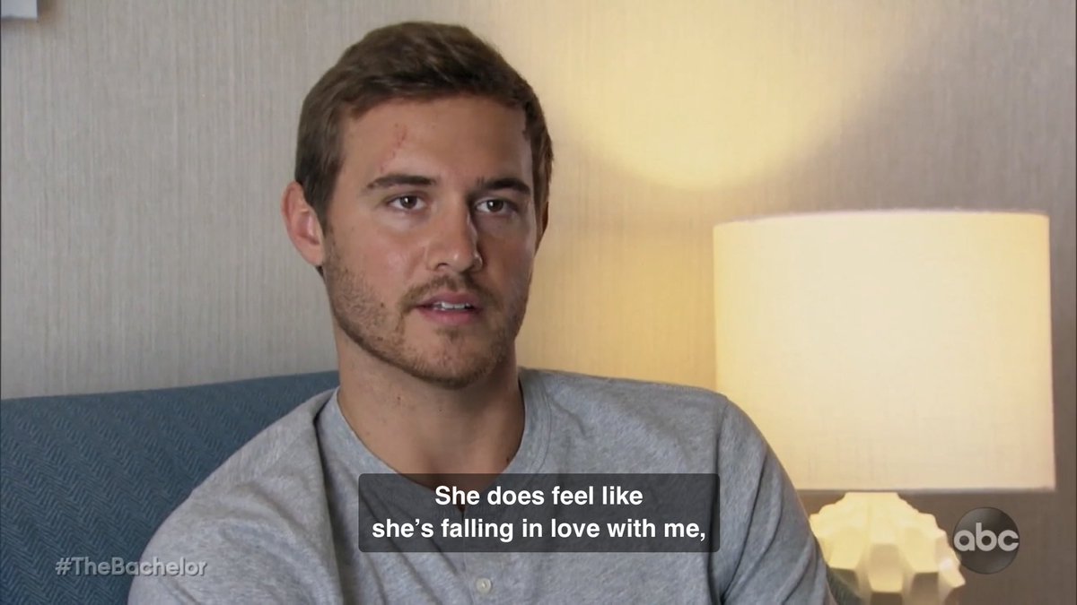 NotChrisHarris2's tweet photo. Is this seriously what you took away from your conversation last night?? #TheBachelor https://t.co/RX2QnxO0D6
