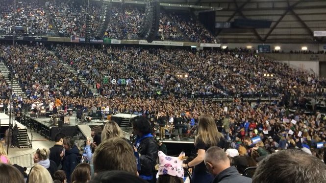 #BREAKING:

20,000 sexists, many of them women, attend Sanders rally in Tacoma Washington.