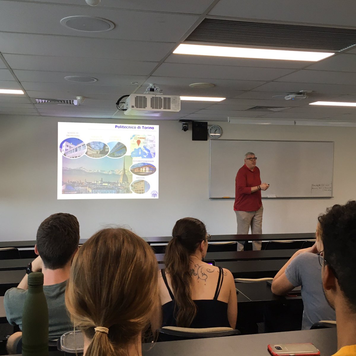 QUTmaterials's tweet image. An eager crowd from #QUTmaterials to hear and learn from Prof. Marco Sangermano on the use of Photochemistry for Material Synthesis.
#materials #nano #photochemistry