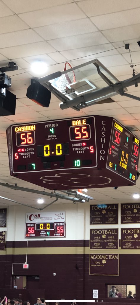 Good guys win again. Maybe this will help clear it up. I guess it’s our good tonight. Great Day to be a Wildcat!