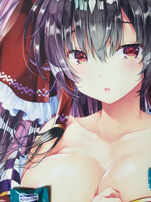 せとらん俺嫁参壱(嫁41,42)新作「おっぱいパツパツレースクイーン霊夢抱き枕カバー通常」色校お写真です!
露出度の高い衣装に美脚、溢れるおっぱい♥
きょとんと照れ顔、純粋なピュアピュア通常(ライクトロン)です。
今回の新作はアズレンよりベルファストさん、東方より霊夢さん、2柄×2種です⭐️ 