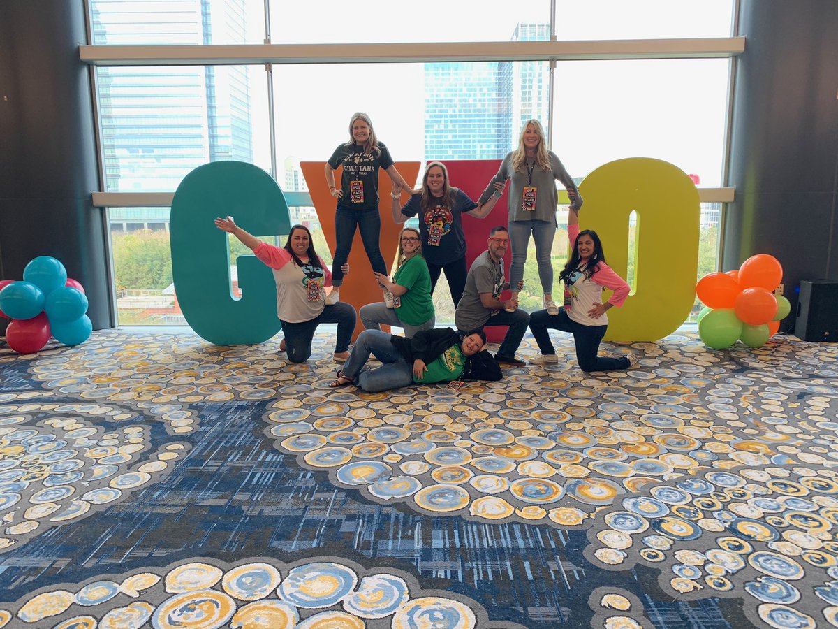 Teamwork makes the dream work! <a href="/Golbowtweets/">Golbowtweets</a> <a href="/CimarronElem/">Cimarron Cheetahs</a> #GetYourTeachOn