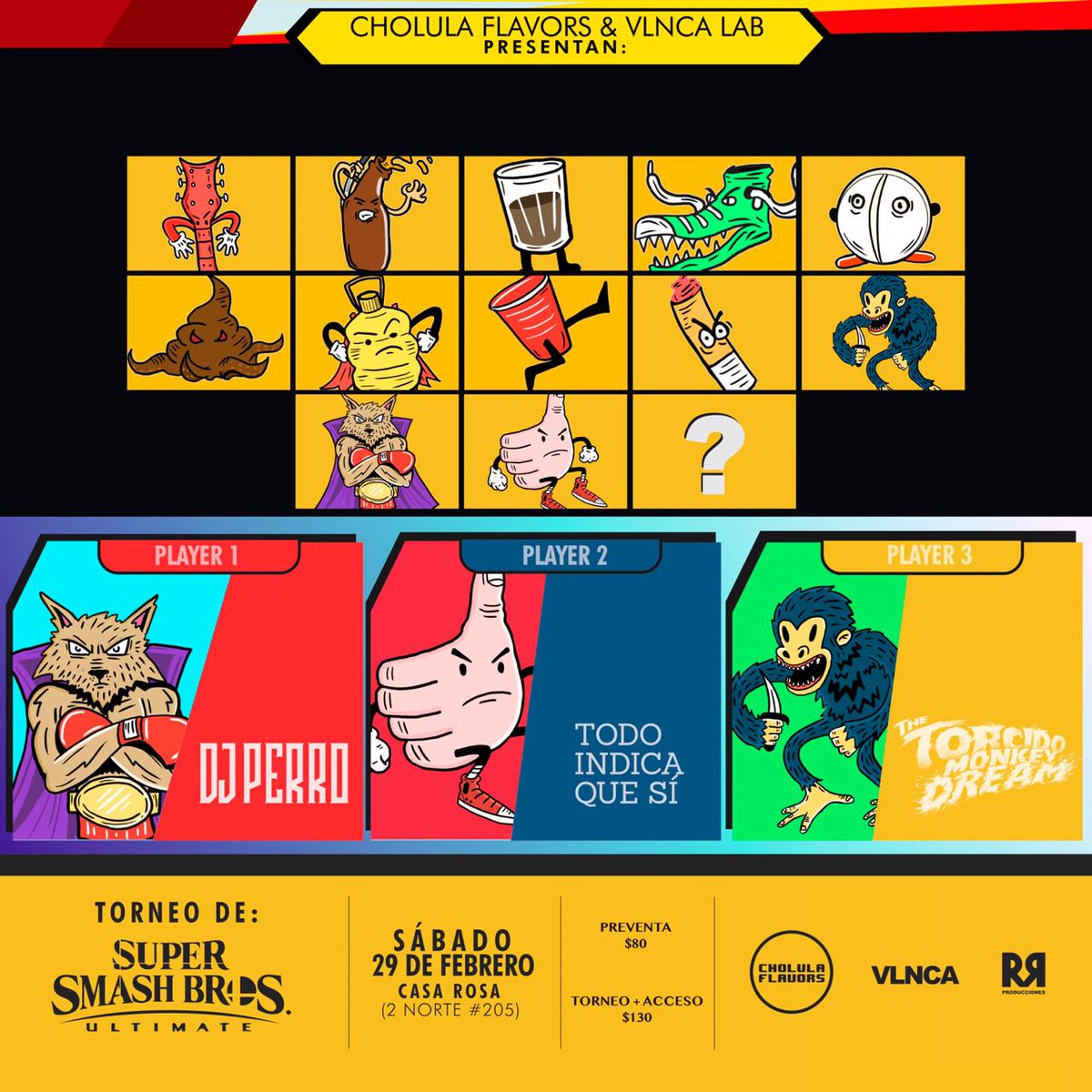 CHOLULA 29/FEB

¡Estaré regalando un boleto para la presentación del último sencillo de de <a href="/DJPerroMX/">DJ Perro</a>!

Los requisitos para participar son los siguientes:

1) Seguir la cuenta de <a href="/DJPerroMX/">DJ Perro</a>
2) Dar retuit a esta publicación.

¡Daré a conocer el ganador a las 8pm de este jueves! 🖤