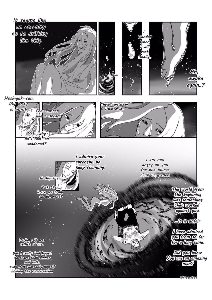 FroggoLog's tweet photo. Finished a page of a comic!
Some Kisame x Miru shipping because she is such a lovely woman who deserved better screentime.
#ナルト、#Naruto , ナルト https://t.co/20gGdedS7p