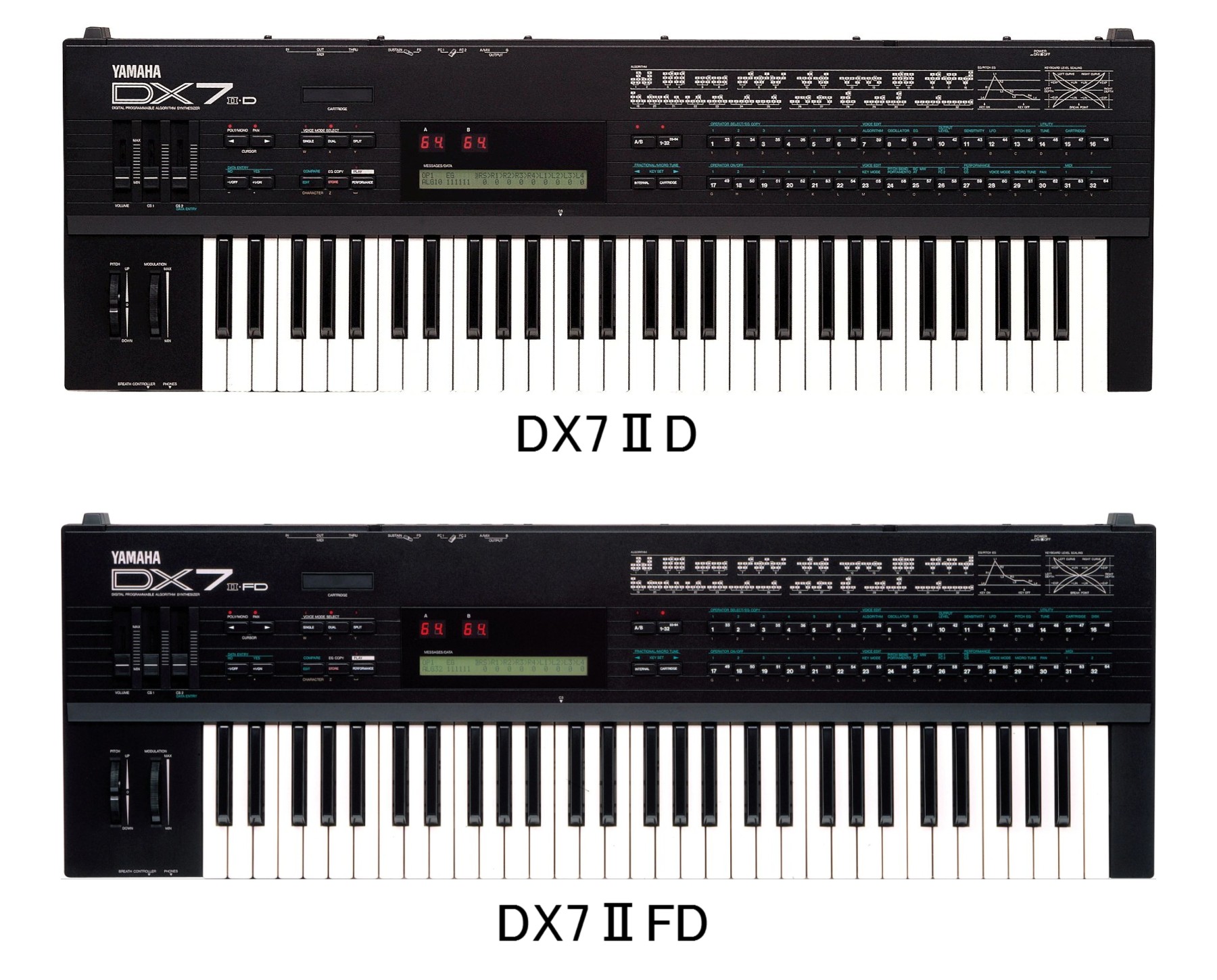 1986年発売 YAMAHA DX7Ⅱ FD