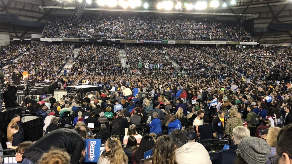 #BREAKING:

#TacomaDome filled with residue.
