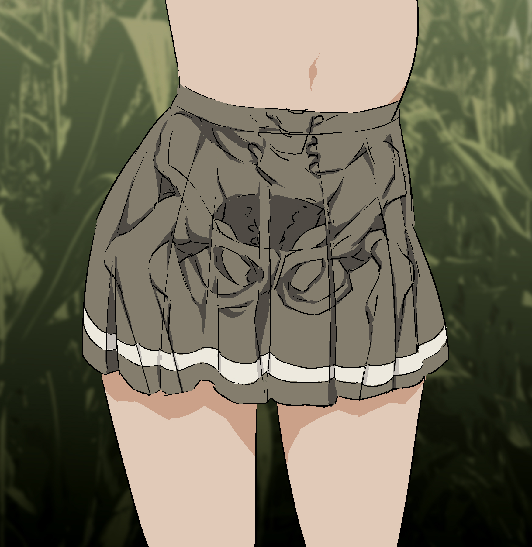 だろめおん スカートのしわって難しいもんなー T Co 7fyr3x8gb2 Twitter