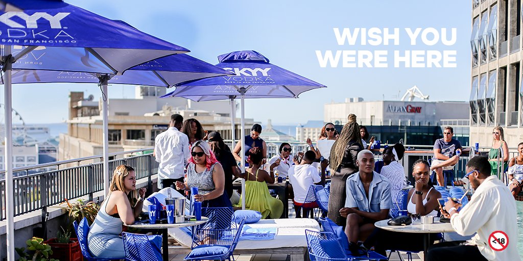 There’s always a place for you at the SKYY table. 
#DrinkDifferent #SKYYVodka #BuildBridgesNotWalls