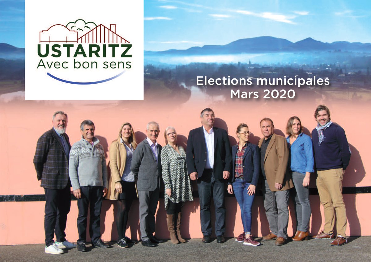 JeanClaudeSain5's tweet photo. Notre programme pour Ustaritz, c'est ici https://t.co/oQC2ppSBu5 https://t.co/lNbVeJif12