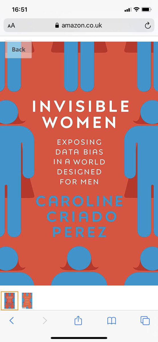 GGillHHam1's tweet photo. Our next #ESbookclub read is Invisible Women by Caroline Criado Perez - looking forward to reading and discussing with the group on Friday 3rd April #weareES https://t.co/Ik4XsNAjg5