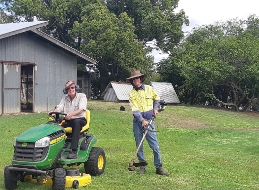 At 96, there's no stopping Ray from continuing to mow his lawns using his ride-on mower. With the help of his Whiddon carer, Adam, the two certainly know how to get the job done! Find a personalised home care service plan at whiddon.com.au/myplan #communitycare
