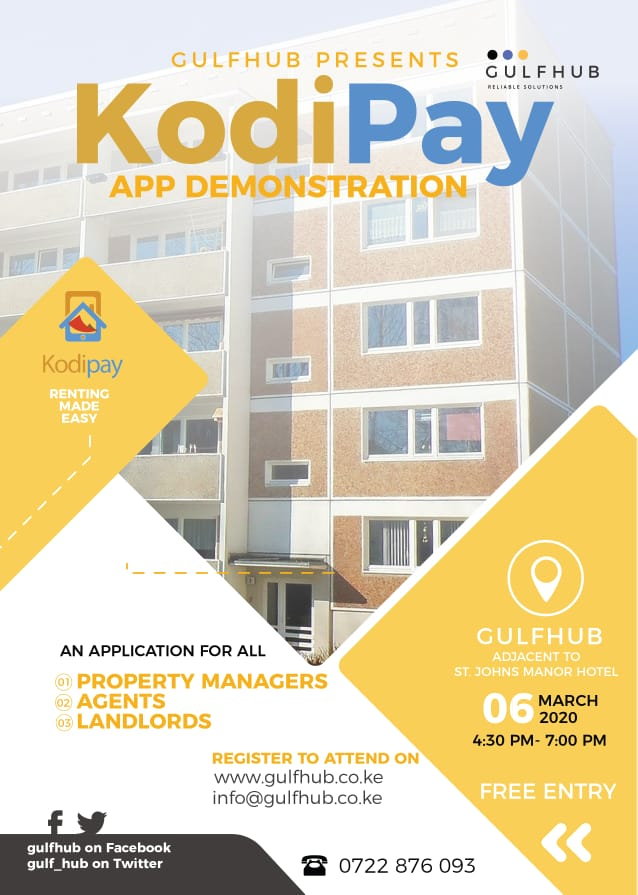 nderituKe's tweet photo. Take a look at @KodiPay,
Nothing beats their UI and UX for both Commercial and Residential tenants, plus an app for the landlord, and a web portal.
Analytics are perfect. It even has rent loans!
https://t.co/OI6Jh4k6jq
#SmartKodi https://t.co/Rg5cEv8t3Q