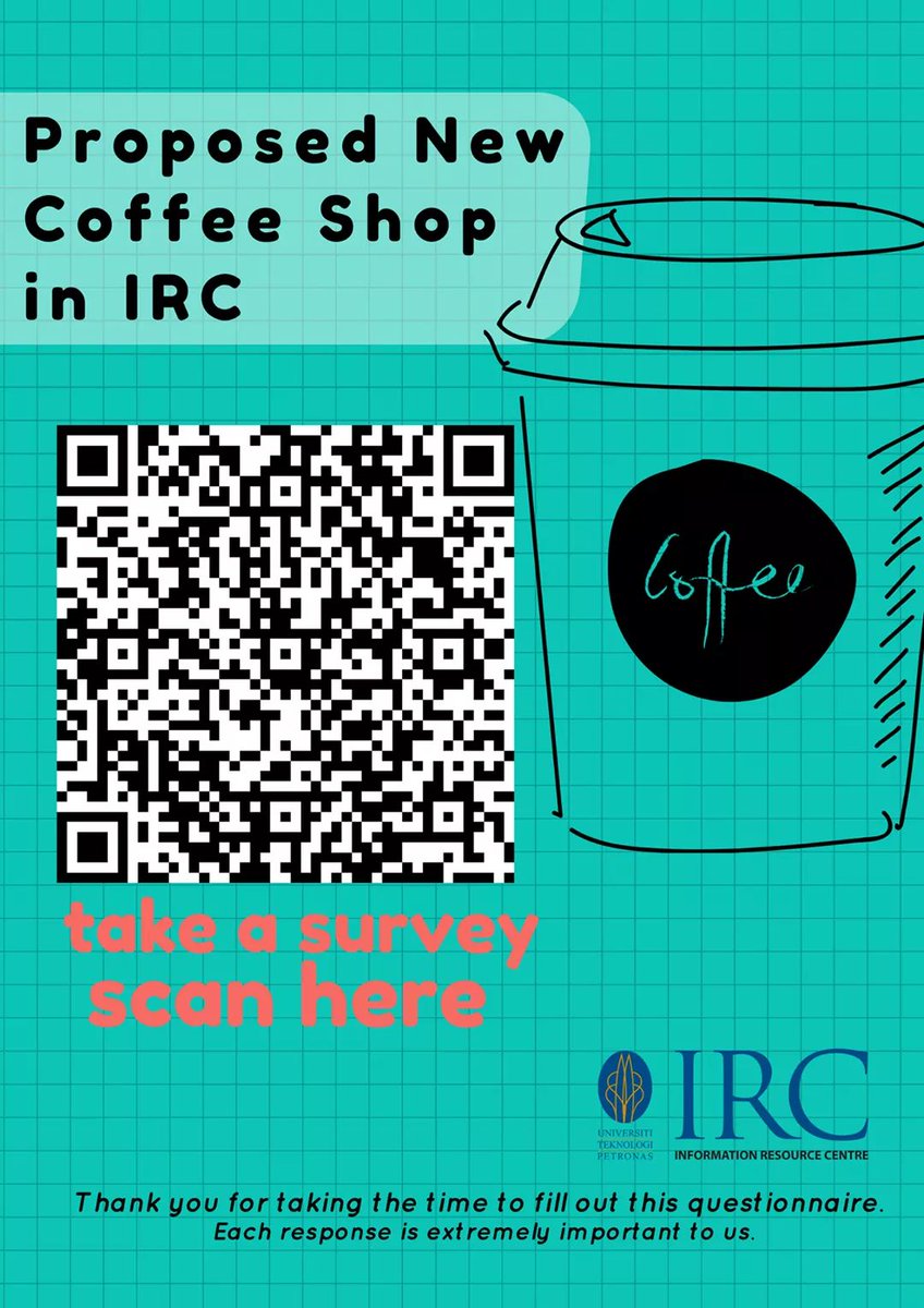IRCUTP's tweet photo. WE PROPOSED FOR A NEW COFFEE SHOP IN IRC. WHAT DO YOU THINK?
Click here : https://t.co/NjEjA1QmAs
#ircutp #utpirc #LetsgotoIRC #UTPinMe https://t.co/hHtzJemj1k