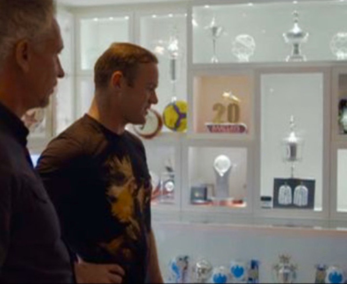 KitsOnHangers's tweet photo. @WayneRooney ‘s #KitsOnHangers .... Pride Of Place Amongst His Trophies In His Trophy Room #100THCAP ...... @ColeenRoo @DFFloyd98 @tommywheeldonjr @JWheelo https://t.co/sKrWjPKsmp