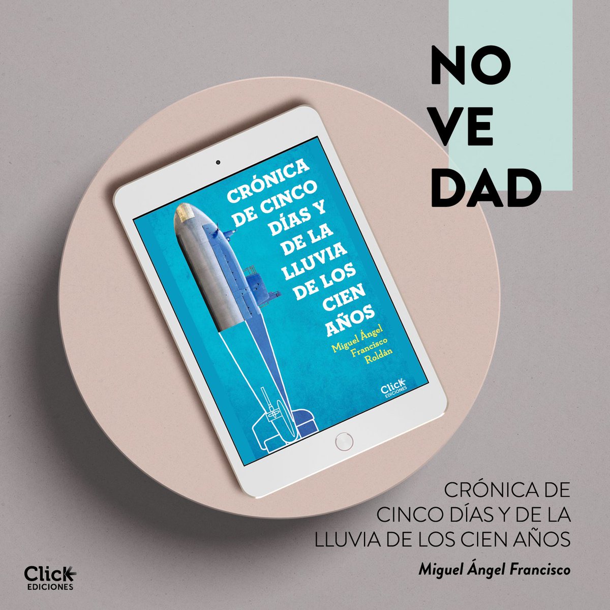 ClickEdiciones's tweet photo. ¡Tenemos triplete! ⭐Ya están disponibles: 

📱 Crónica de cinco días y de la lluvia de los cien años, de Miguel Ángel Francisco 
📱 La Carniza, de @OsterDm
📱 La generación invisible, de Miguel Ángel Márquez

¿Cuál será tu próxima lectura?👇🏽 https://t.co/n0AJMI1QU0 https://t.co/CgRRCDTEtn