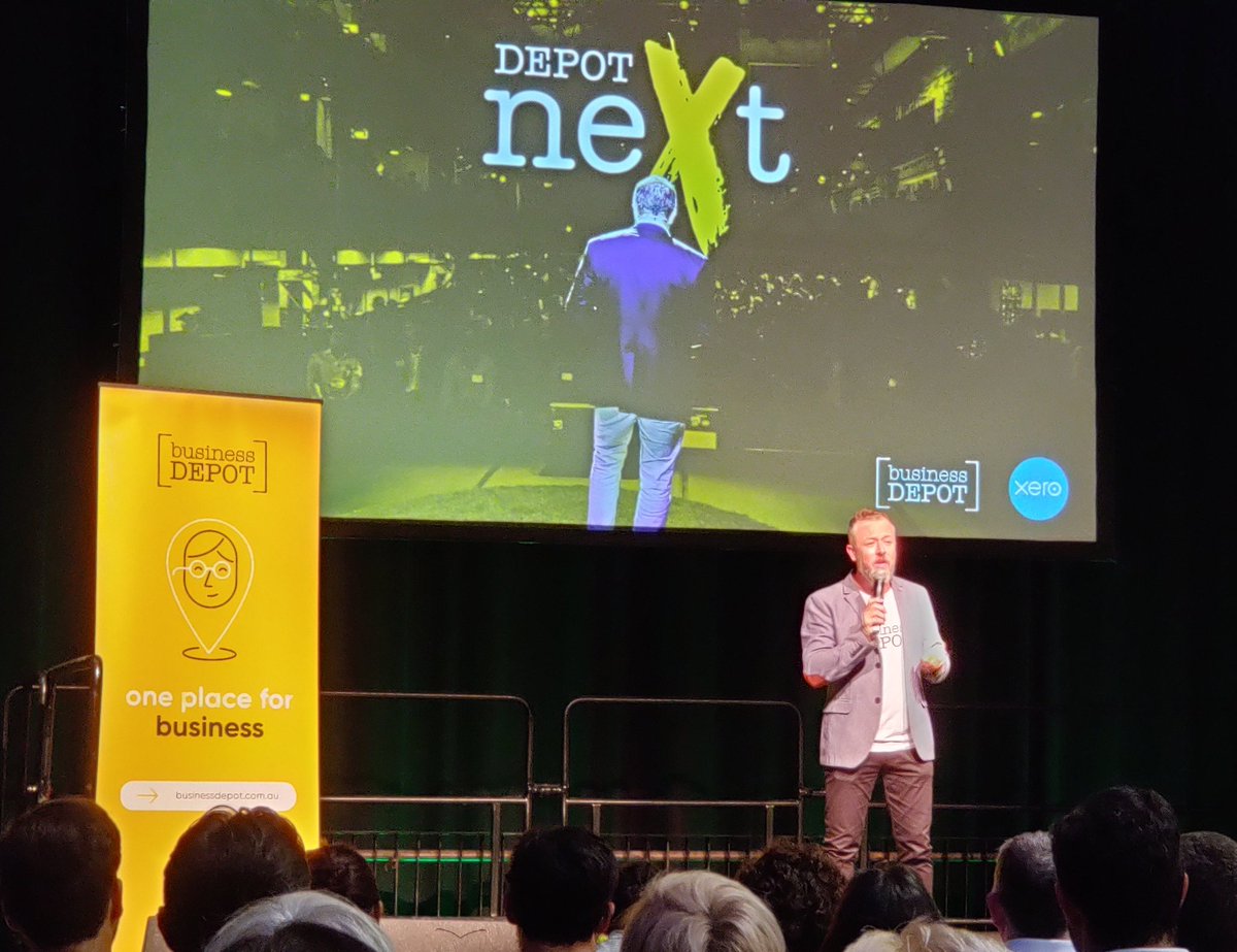 SJFBerkeley's tweet image. John Knight from @business_DEPOT opening #Depotnext at @Bris_Powerhouse
