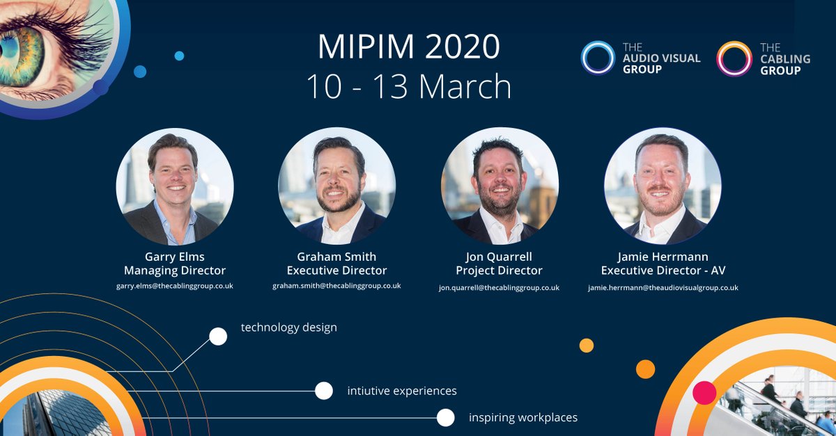 MIPIM is one of the key events in the real estate calendar and our team is looking forward to joining industry colleagues in Cannes. Get in touch with Garry Elms. Graham Smith, Jon Quarrell and Jamie Herrmann if you are attending.

#MIPIM2020 #Infrastructure #AV