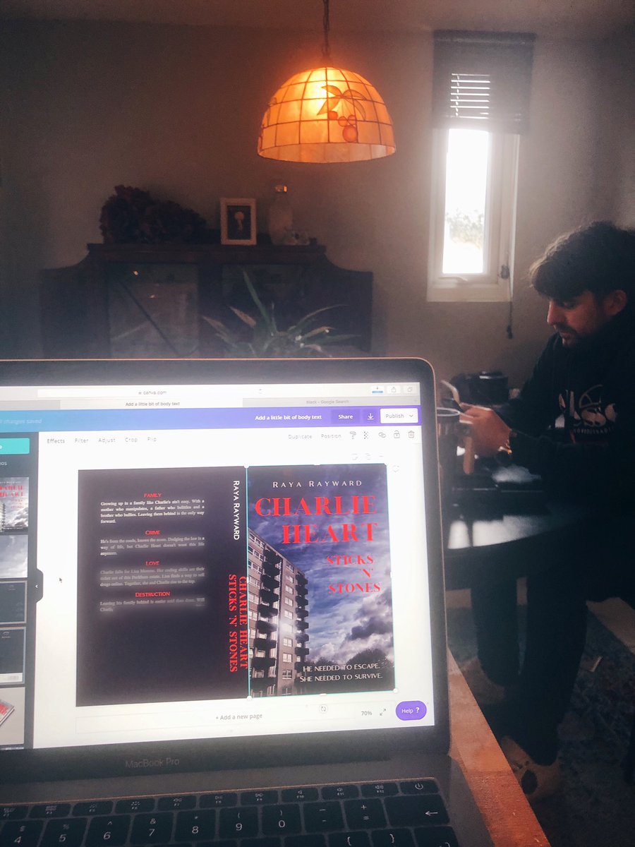 #writing from the kitchen today, trying to get to grips with Canva to design a cover for my #wip Where’s everyone up to in their current wip? Anyone have a release date? Feel free to drop a link, I’d love to know what you’re all working on 😊#writingcommmunity