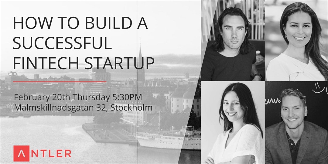20/2 17.15 <a href="/WeWork/">WeWork</a> Stockholm - Check out #fintech Panel by <a href="/AntlerGlobal/">Antler</a> : "How to build a successful #fintechstartup" with our own <a href="/frol41/">Fredrik Rehn Olofsson</a> as well as <a href="/Raiha/">Raiha</a>, Monika Ocieczek and Johan Hägglund eventbrite.se/e/fintech-pane… <a href="/EventbriteUK/">Eventbrite UK</a>