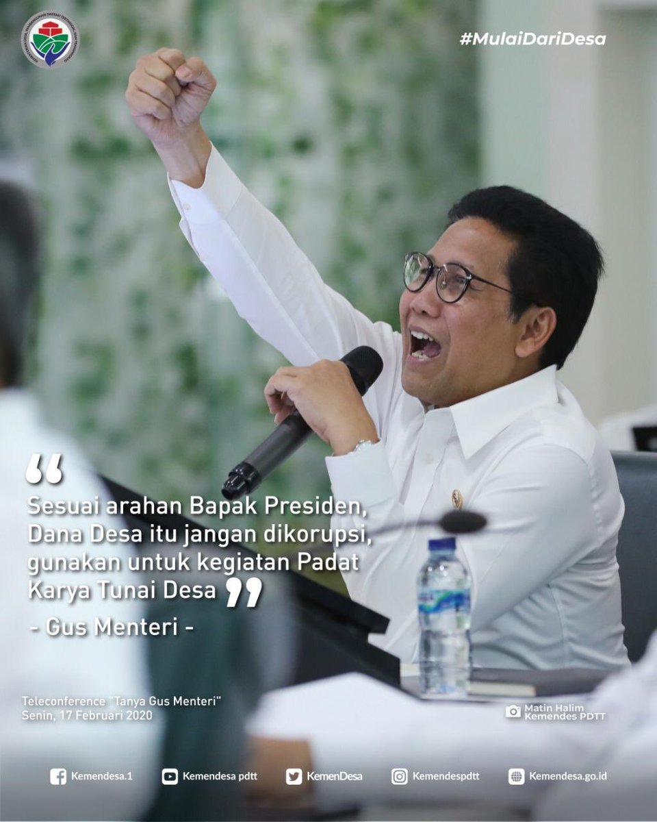 randha_achi's tweet photo. Sukseskan rapat kerja percepatan penyaluran dan pengelolaan Dana Desa Tahun 2020 serta Prioritas Penggunaan Dana Desa Tahun 2020
#PKTDuntukDesaSurga
@halimiskandarnu @anwsanusi @taufikmadjid71 @fachrilabalado @imansyukri @alwani_norhan https://t.co/qjUMPJX2tZ