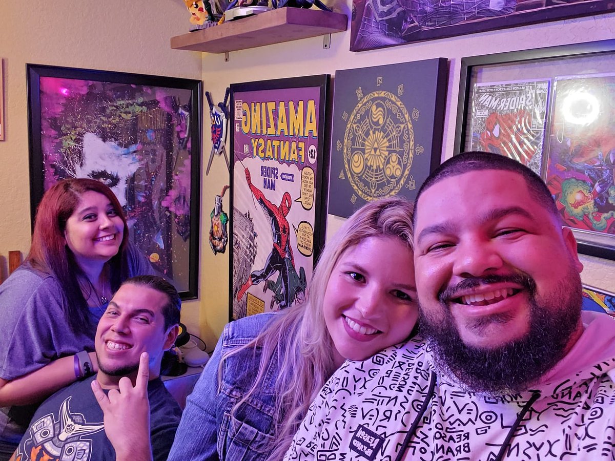 CounterSpellDnD's tweet photo. These are the people of Counterspell. Today was our first stream and it was a super successful thank you to everyone who joined us today. We appreciate it so much guys ❤️ #dndnerds #dungeonsanddragons #twitchstreamers #dndtwitch #DnD #firstsession #firststream #funstream https://t.co/6kGJxRJKif