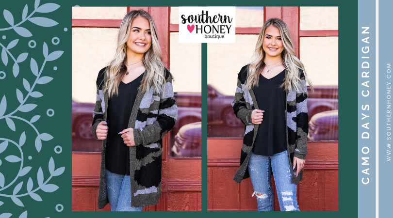 StyleOnist's tweet photo. Be your beautiful best with Camo Days #Cardigan! https://t.co/9OFSwN4l3x via  @southernhoneytx   #cardigans #outerwear #winter #WomensLongCardigans https://t.co/W0c1BvCa9U