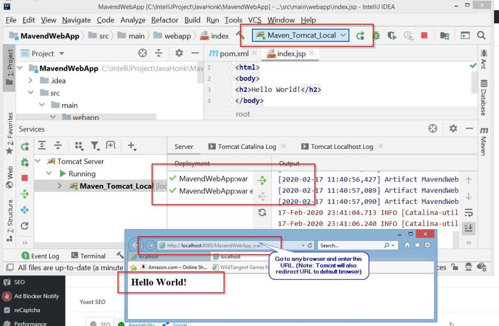 JavaHonk's tweet image. Configure Tomcat Server IntelliJ javahonk.com/configure-tomc…