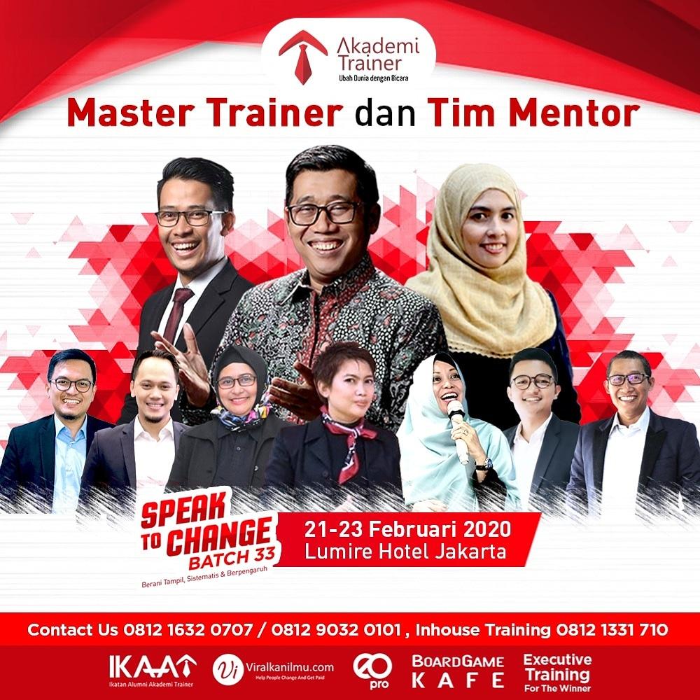 JamilAzzaini's tweet photo. Di era yang berubah cepat seperti saat ini, Apapun profesi Anda, bila ingin naik kelas, wajib punya kemampuan bicara. Mari kita persiapkan dari sekarang..
.
#SpeakToChange #AkademiTrainer #JamilAzzaini https://t.co/euGm4n8VxU