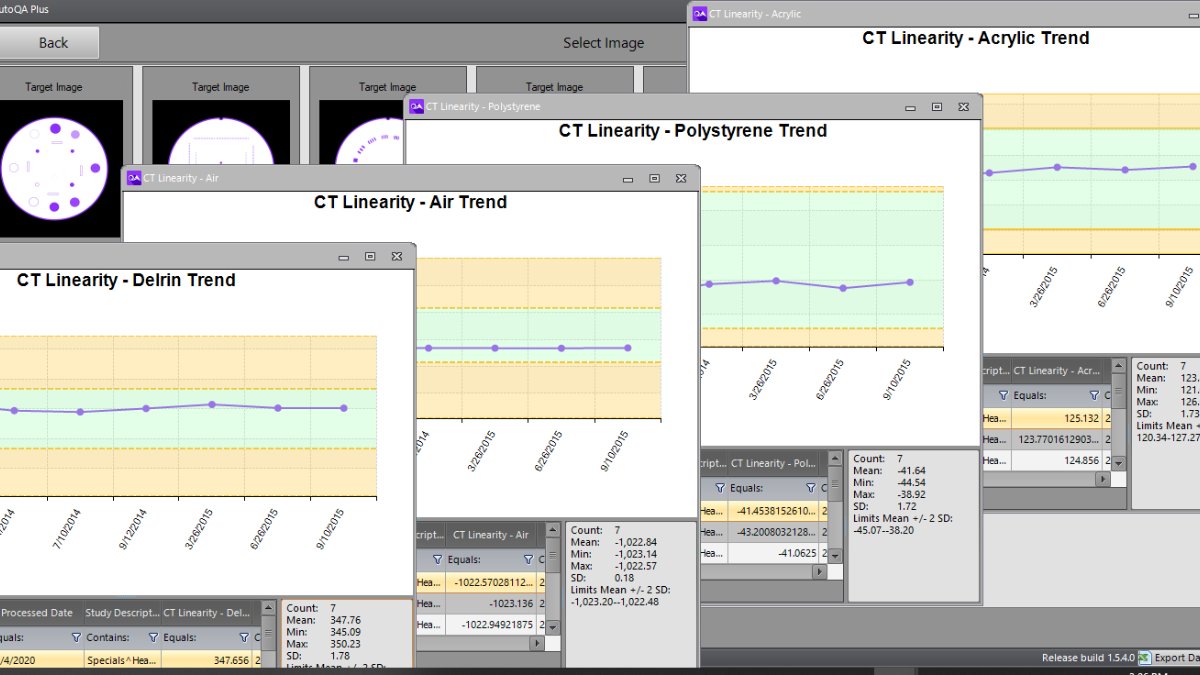 QaBenchmark's tweet photo. AutoQA Plus CT Catphan Release - https://t.co/DBT3ijZJas
2020 release replacing our CT AutoQA Lite application with improved UI and new reporting controls that include Pass/Fail feedback! #medicalphysics #imaging @aapmHQ #Catphan https://t.co/mPaIsRAHt0