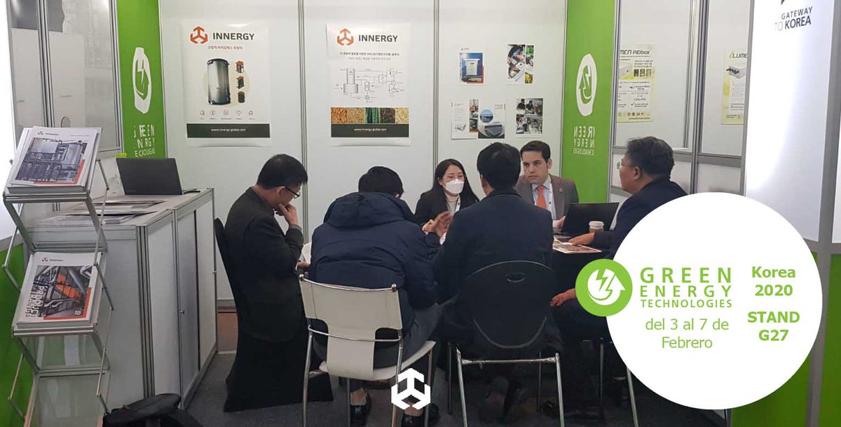 AVEBIOM's tweet photo. Nuestro asociado @InnergyNews, fabricante de calderas industriales de #biomasa y otros equipos para generar #eerr ha sido una de las empresas europeas seleccionadas para representar a @euinkorea en el evento Green Energy Technologies celebrado en Seoul
https://t.co/rCOdxpns9N https://t.co/a3G457avYb