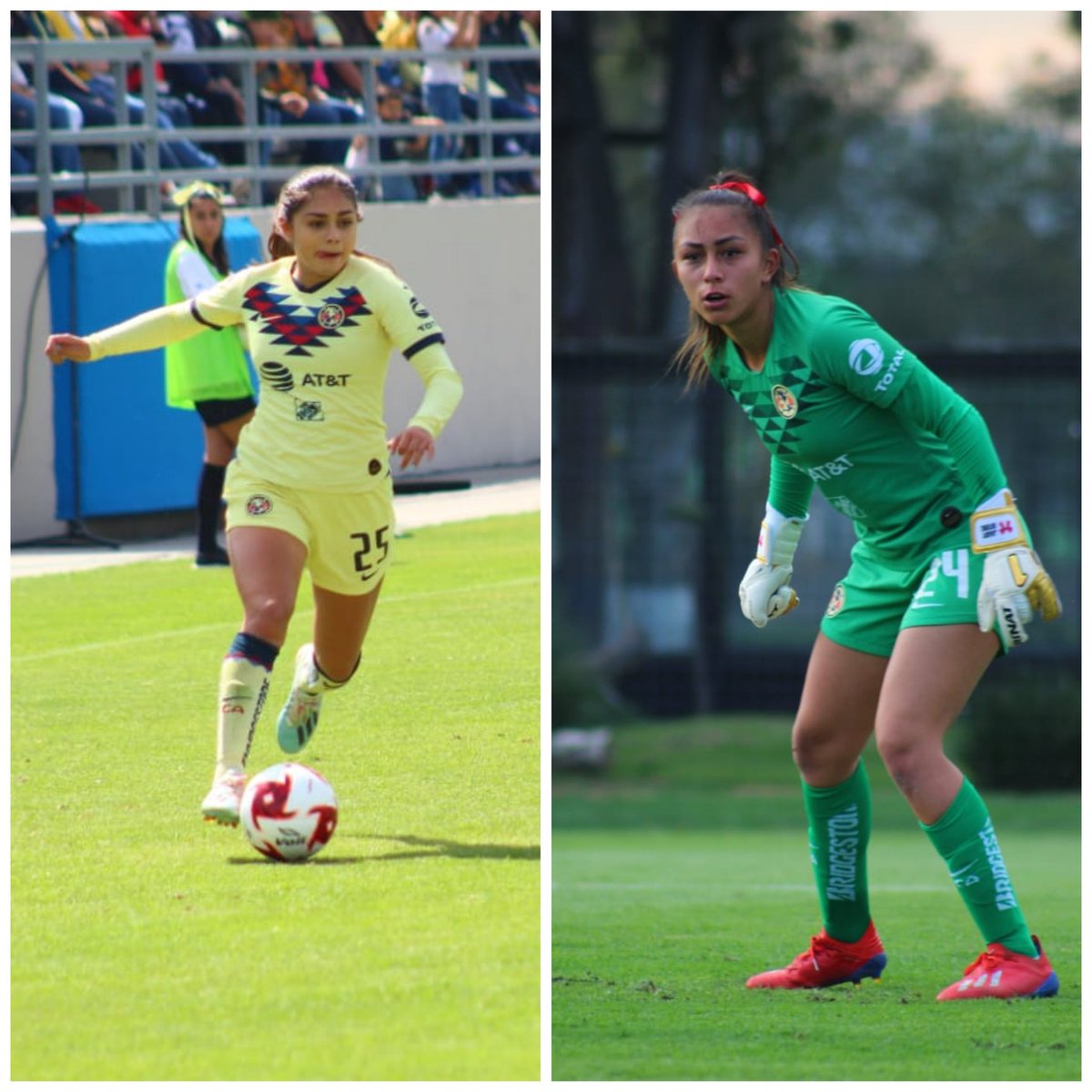 linajeaguila's tweet photo. Y las hermanas Gutiérrez andan on fire! 🔥

@gtz_jana marcó su 3er gol de la temporada, aunque salió lesionada por un choque muy fuerte.
@jaidy_guti regresó a la titularidad y nos regaló un verdadero partidazo! 😍.

#LinajeÁguila https://t.co/B2ONUvE5Yt