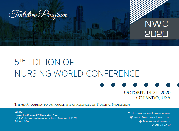 NursingConf's tweet photo. First look of #tentative #program is out for #NWC2020. For more details about #speakers and their talk please visit: https://t.co/aEkGwGIRJN
#nursing #NursingConferences2020 #nurses #nursingprofessionals, #nursingresearchers #nursing_experts, #nursesinallfields, #Students https://t.co/yqr0YDieLw